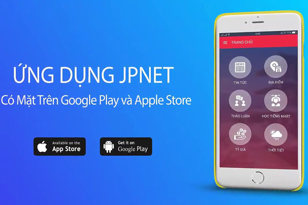 Ứng dụng học tiếng Nhật hữu dụng JPNET